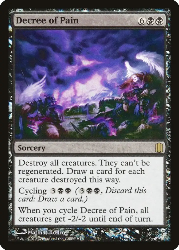 Decree of Pain [Commander’s Arsenal] - MTG Single