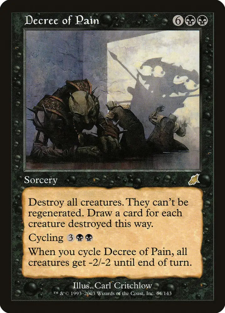Decree of Pain [Scourge] - MTG Single