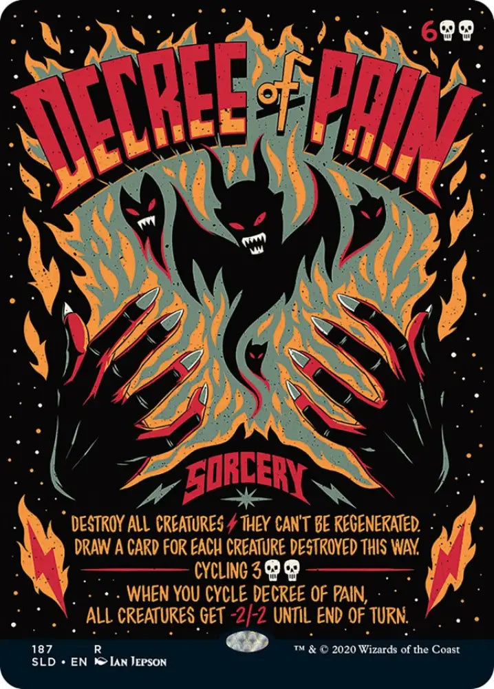 Decree of Pain [Secret Lair Drop Series] - MTG Single