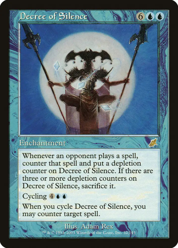Decree of Silence [Scourge] - MTG Single