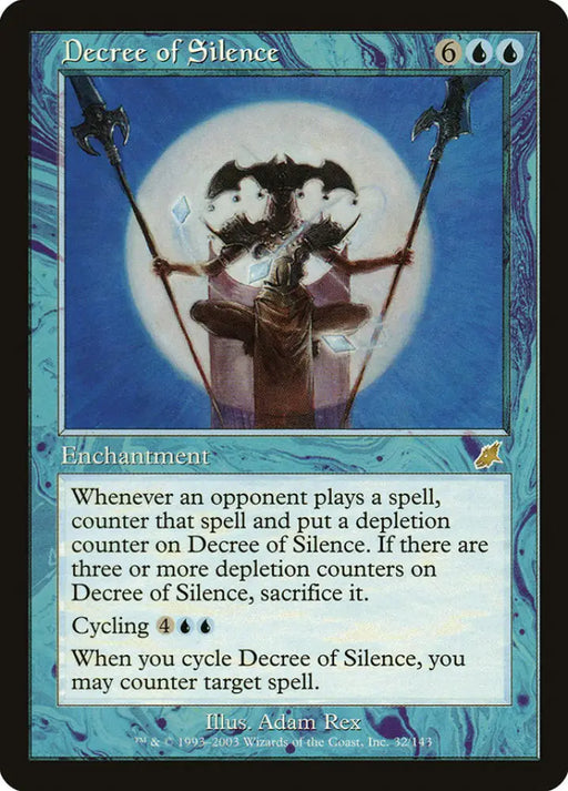 Decree of Silence [Scourge] - MTG Single