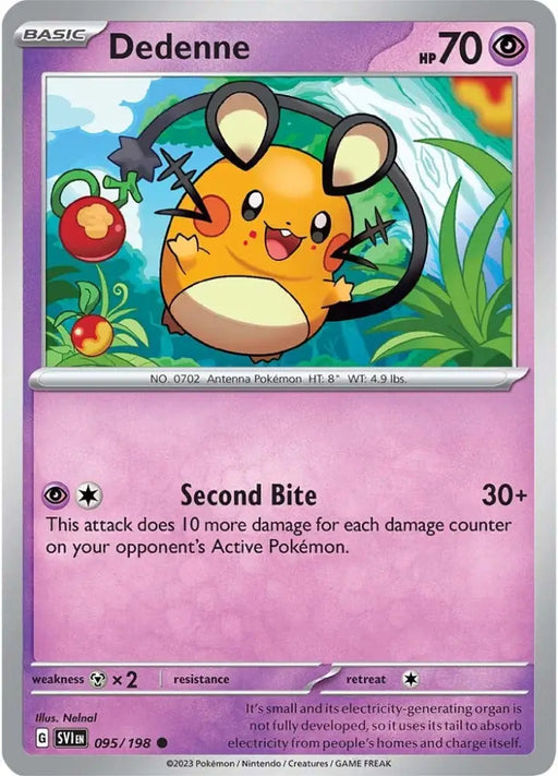 Dedenne (095/198) [Scarlet & Violet: Base Set] - Pokemon Single