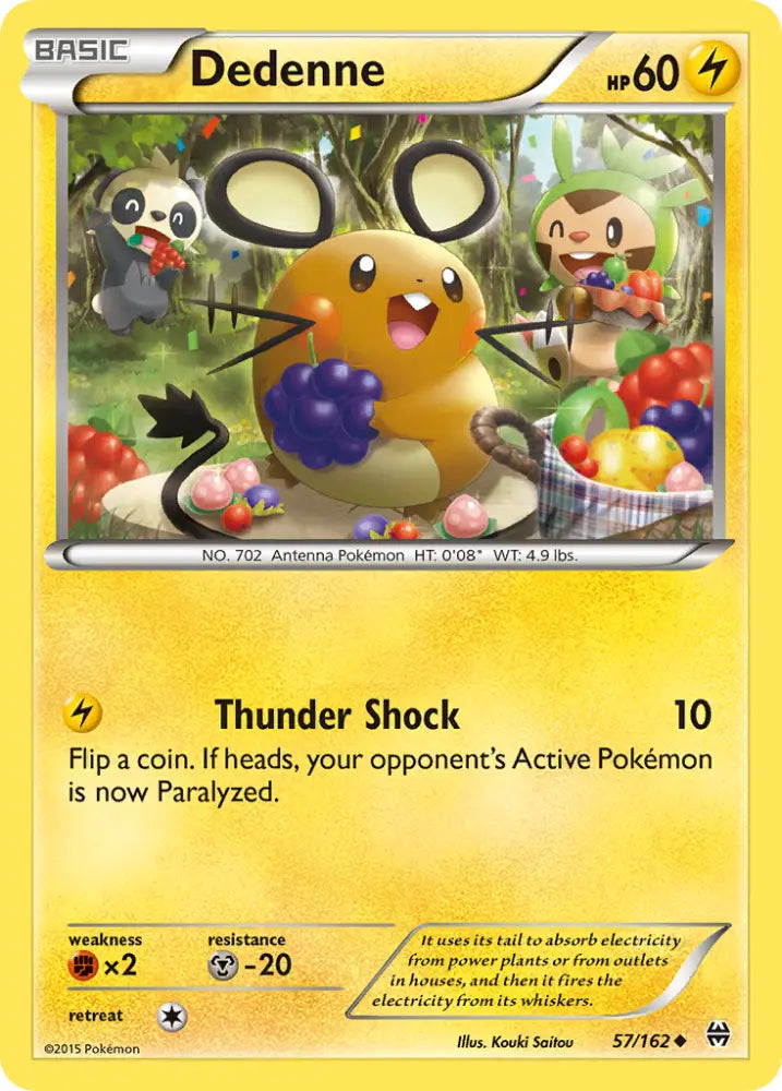 Dedenne (57/162) [XY: BREAKthrough] - Pokemon Single