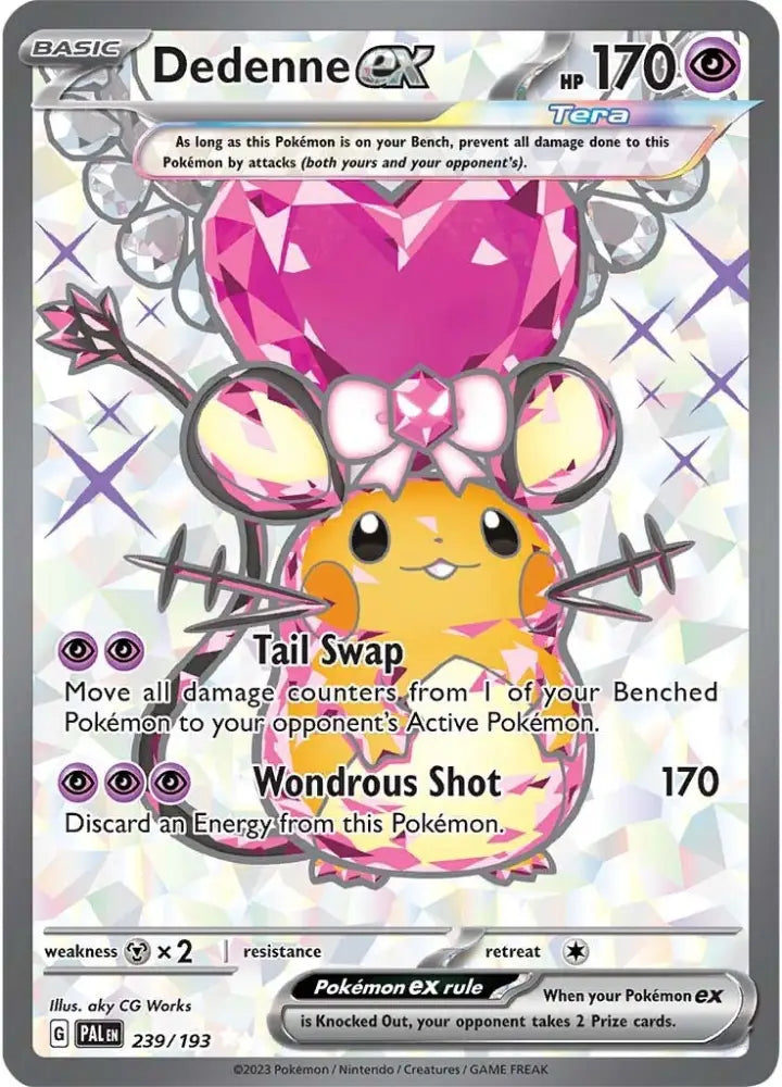 Dedenne ex (239/193) [Scarlet & Violet: Paldea Evolved] - Pokemon Single