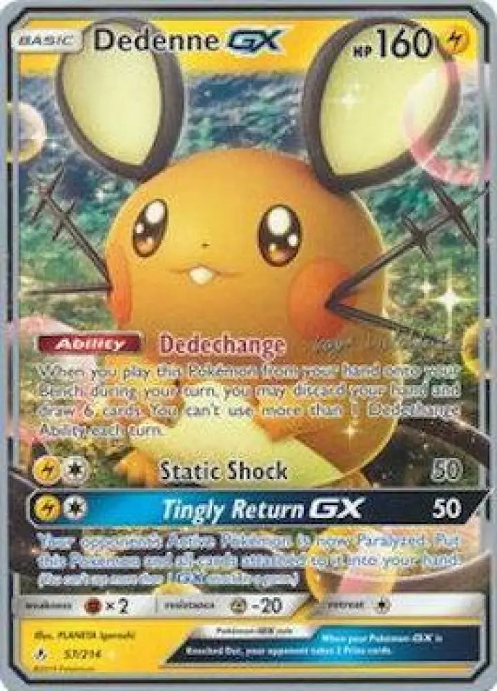 Dedenne GX (57/214) (Fire Box - Kaya Lichtleitner) [World Championships 2019] - Pokemon Single
