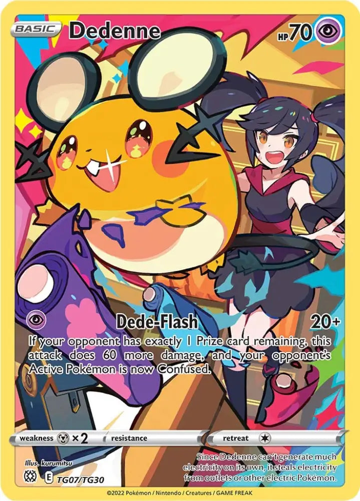 Dedenne (TG07/TG30) [Sword & Shield: Brilliant Stars] - Pokemon Single