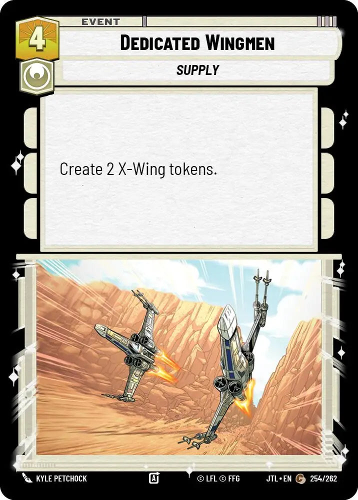 Dedicated Wingmen (254/262) [Jump to Lightspeed] - Star Wars: Unlimited Single