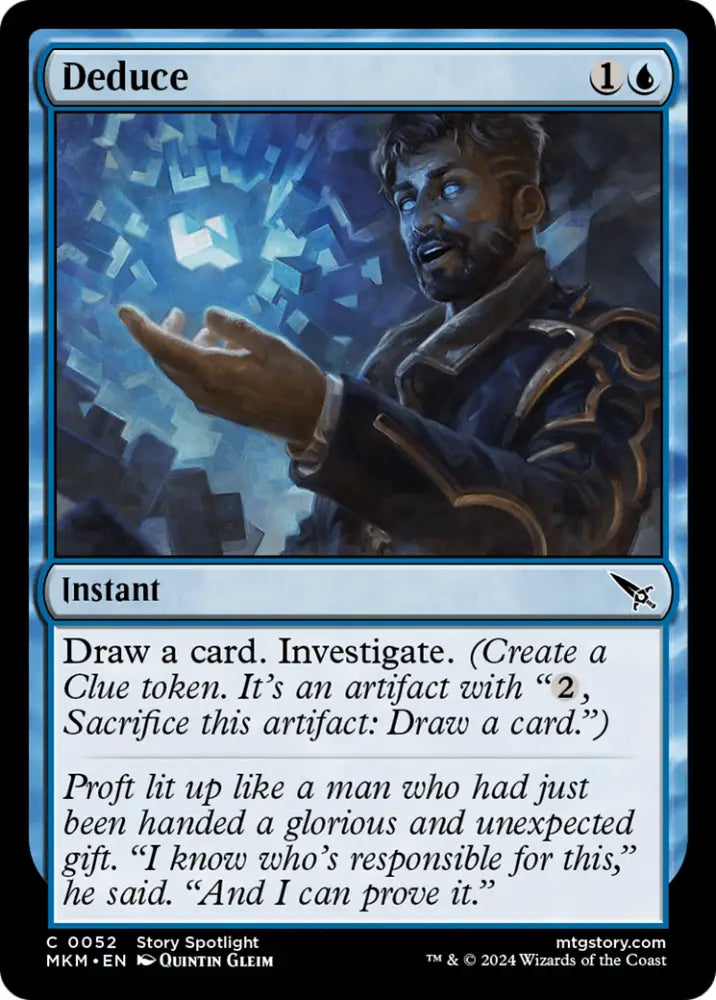 Deduce [Murders at Karlov Manor] - MTG Single