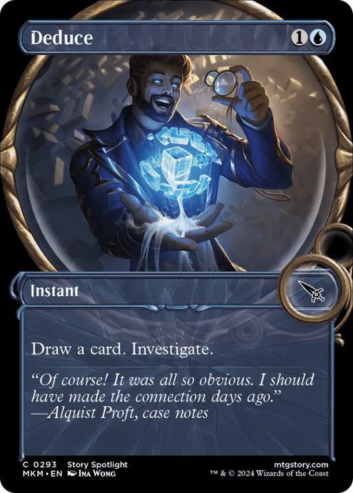 Deduce (Showcase) [Murders at Karlov Manor] - MTG Single