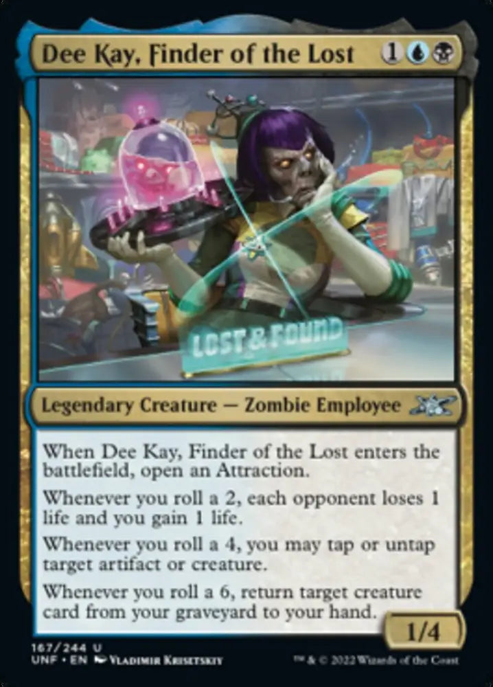 Dee Kay Finder of the Lost [Unfinity] - MTG Single