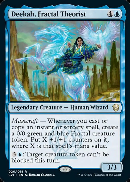 Deekah Fractal Theorist [Commander 2021] - MTG Single