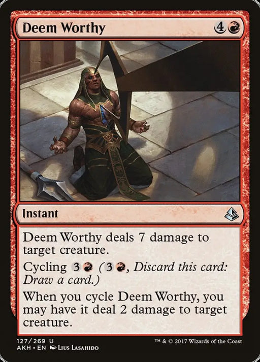 Deem Worthy [Amonkhet] - MTG Single