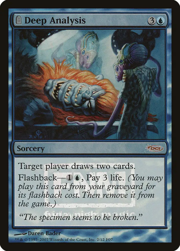 Deep Analysis [Friday Night Magic 2007] - MTG Single