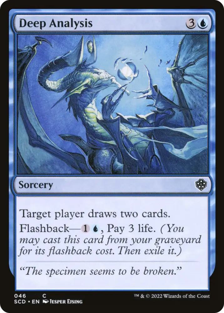 Deep Analysis [Starter Commander Decks] - MTG Single
