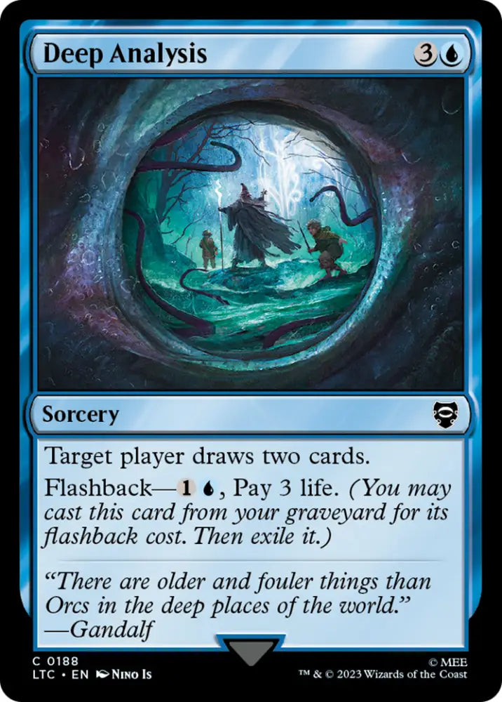 Deep Analysis [The Lord of the Rings: Tales of Middle-Earth Commander] - MTG Single