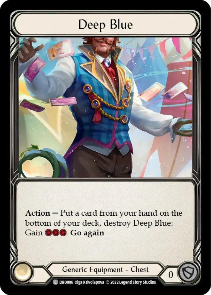 Deep Blue [Uprising] (Dromai Blitz Deck) - Flesh And Blood Single