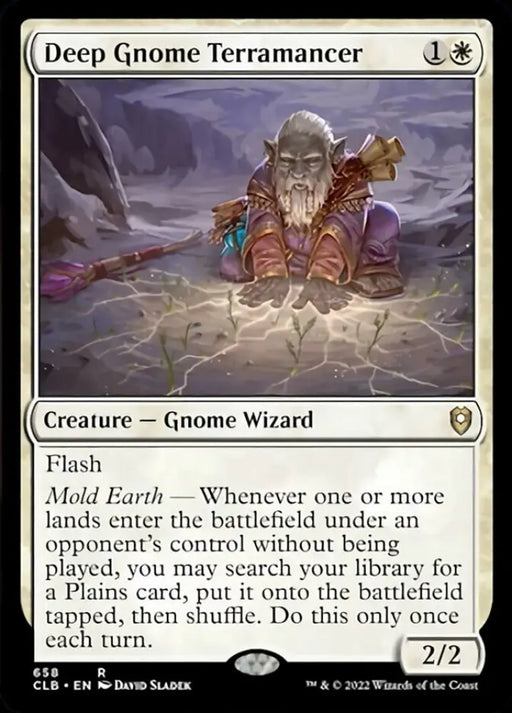 Deep Gnome Terramancer [Commander Legends: Battle for Baldur’s Gate] - MTG Single