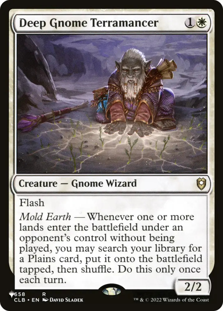 Deep Gnome Terramancer [The List] - MTG Single