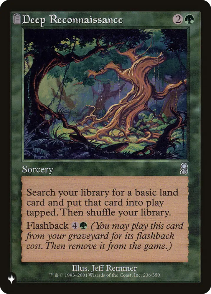 Deep Reconnaissance [The List] - MTG Single