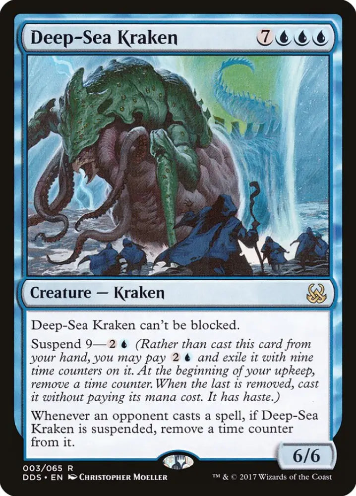 Deep-Sea Kraken [Duel Decks: Mind vs. Might] - MTG Single