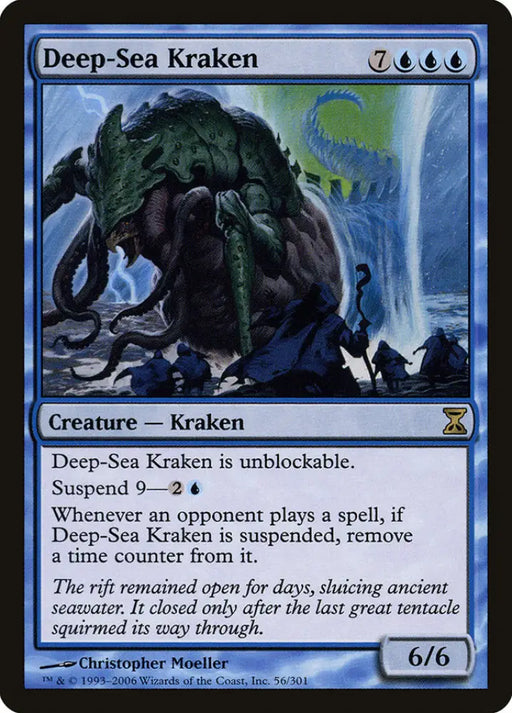 Deep-Sea Kraken [Time Spiral] - MTG Single