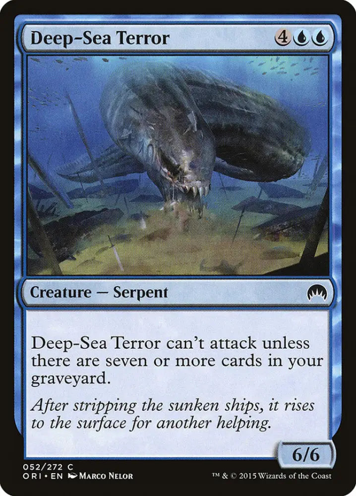 Deep-Sea Terror [Magic Origins] - MTG Single