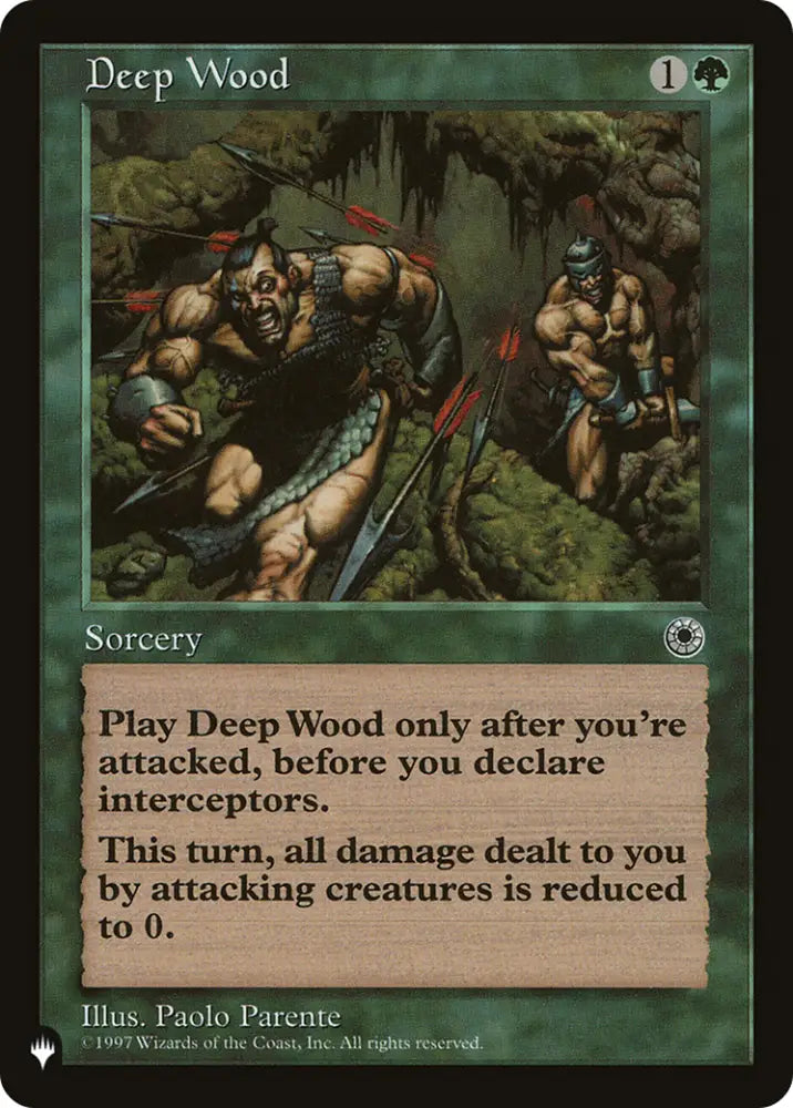 Deep Wood [The List] - MTG Single