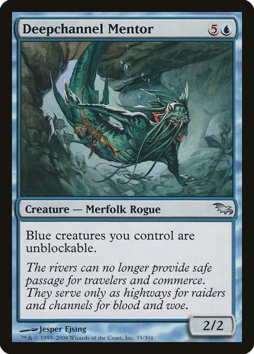 Deepchannel Mentor [Shadowmoor] - MTG Single