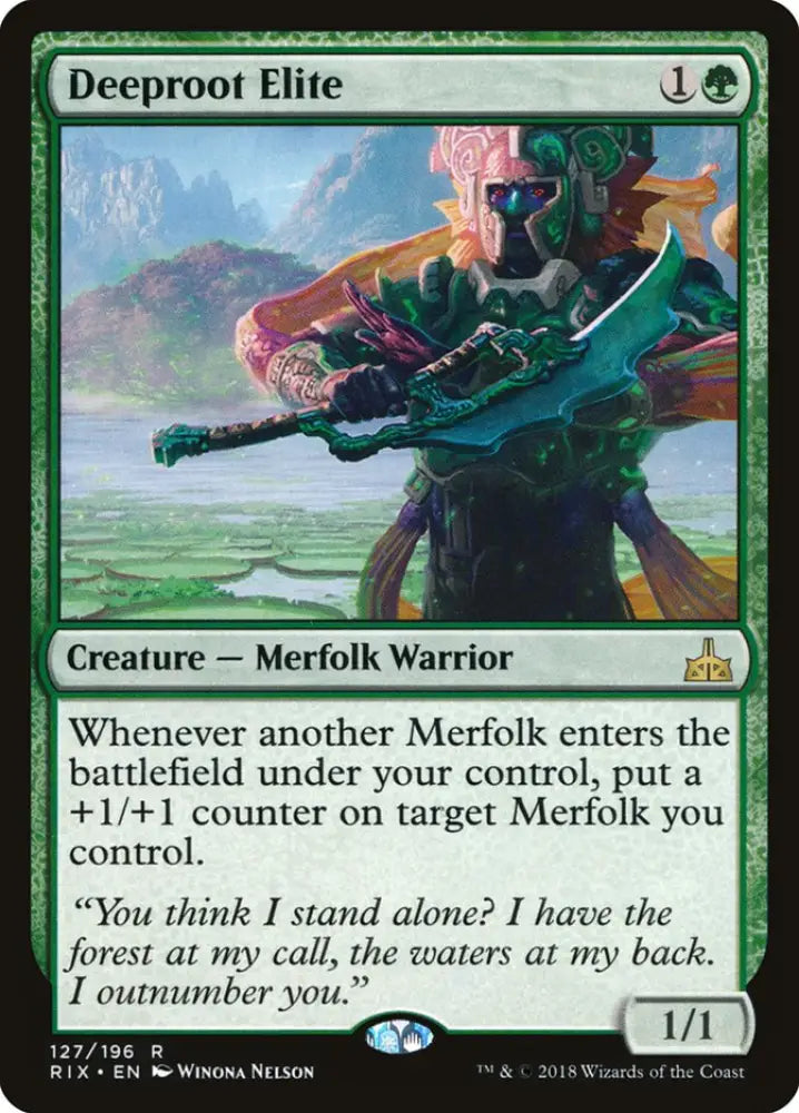 Deeproot Elite [Rivals of Ixalan] - MTG Single