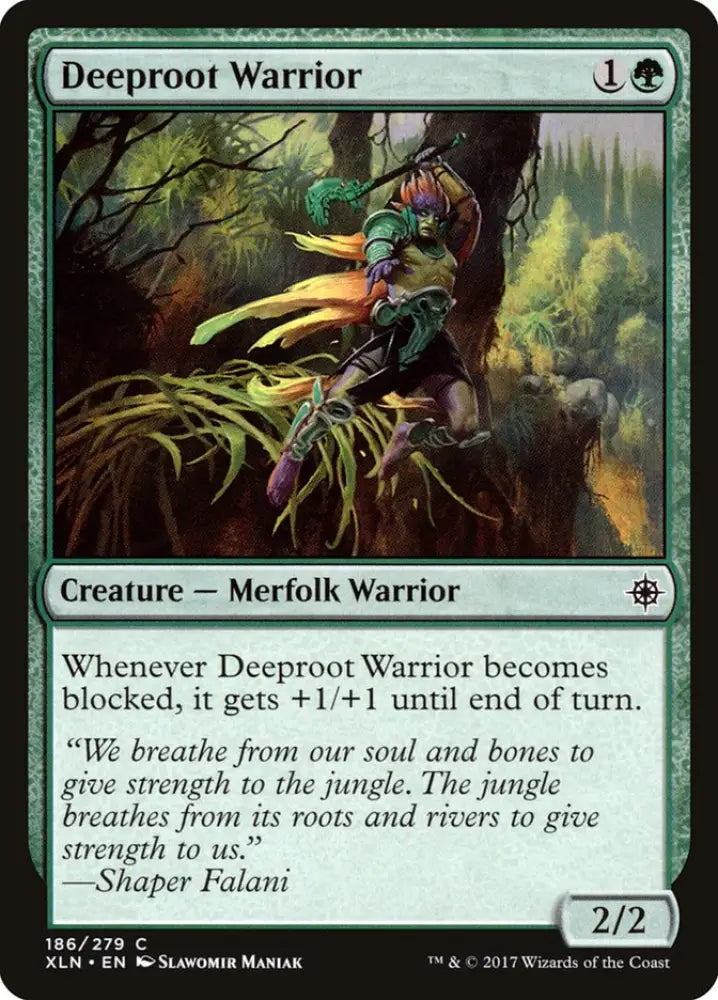 Deeproot Warrior [Ixalan] - MTG Single
