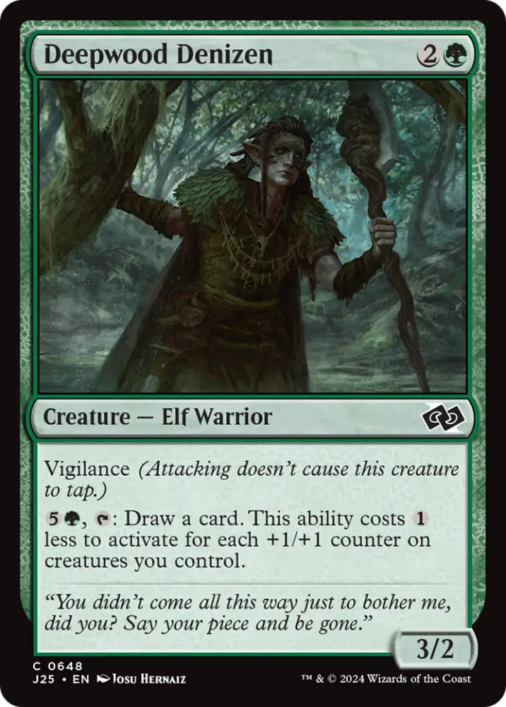 Deepwood Denizen [Foundations Jumpstart] - MTG Single