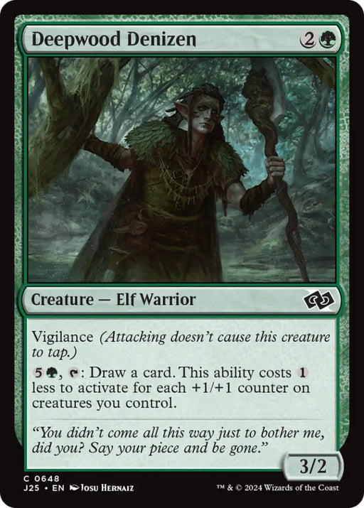Deepwood Denizen [Foundations Jumpstart] - MTG Single