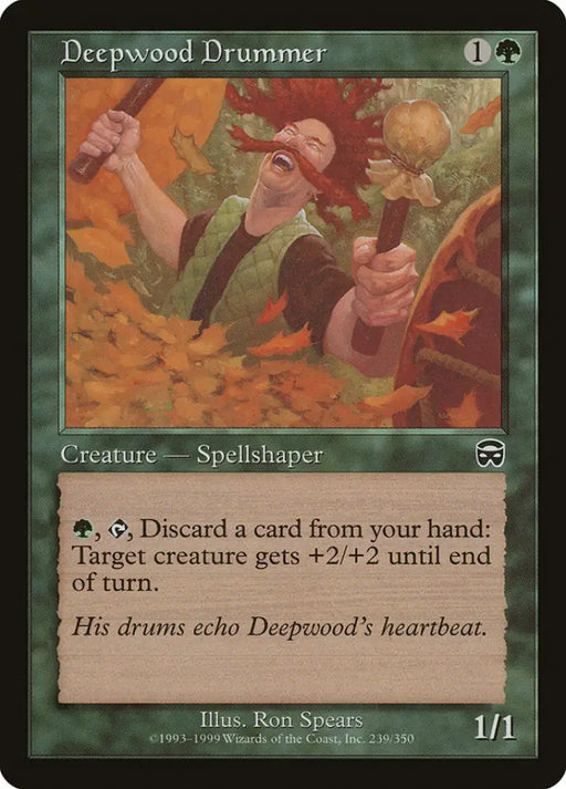 Deepwood Drummer [Mercadian Masques] - MTG Single