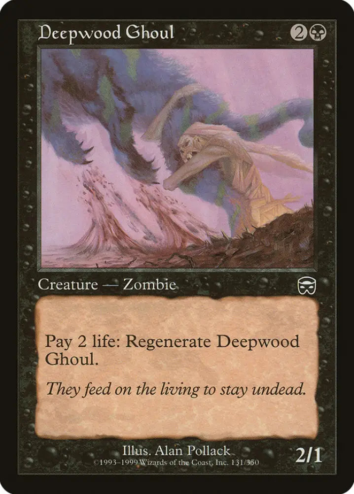 Deepwood Ghoul [Mercadian Masques] - MTG Single
