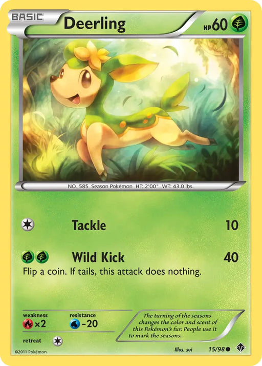 Deerling (15/98) [Black & White: Emerging Powers] - Pokemon Single