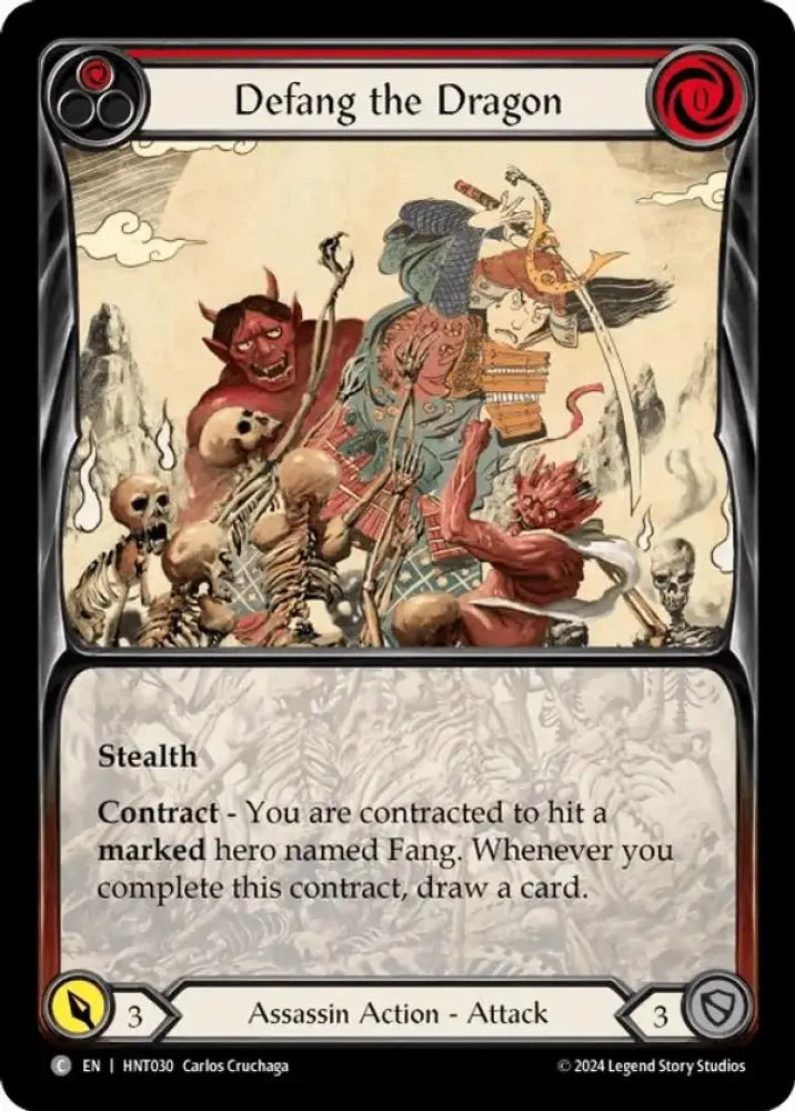 Defang the Dragon [The Hunted] - Flesh And Blood Single