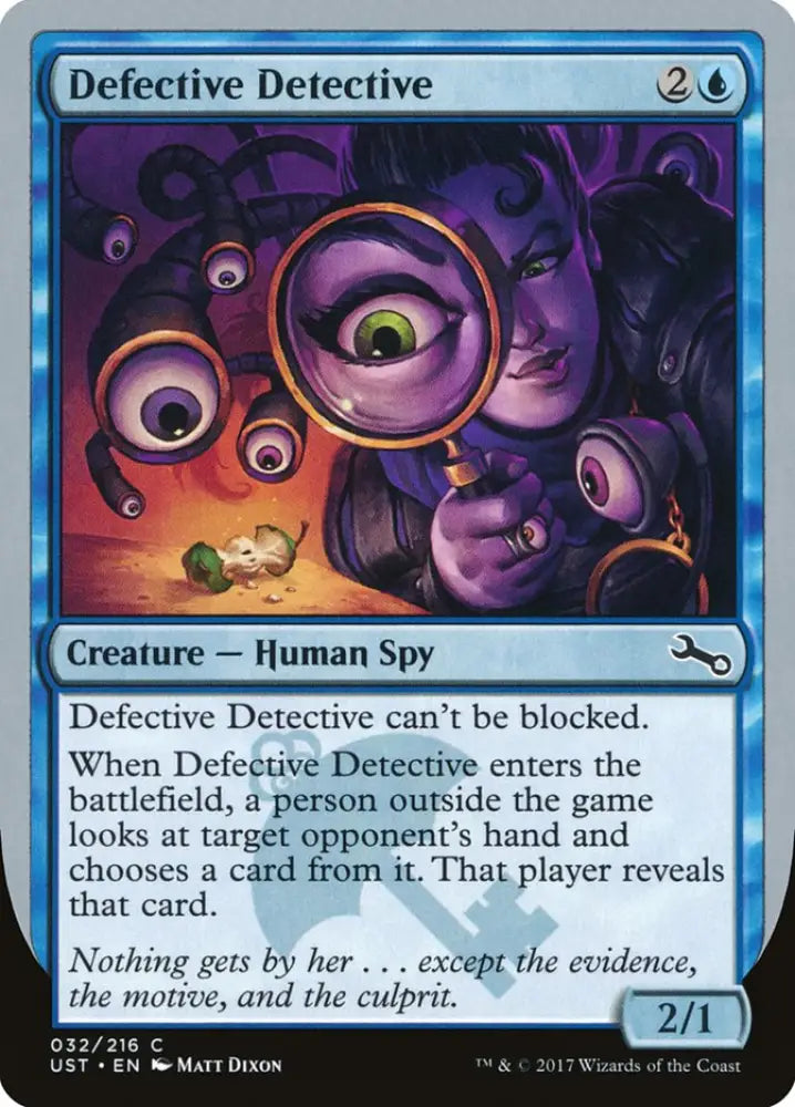 Defective Detective [Unstable] - MTG Single