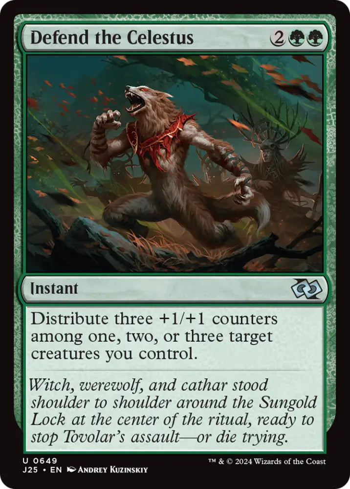 Defend the Celestus [Foundations Jumpstart] - MTG Single
