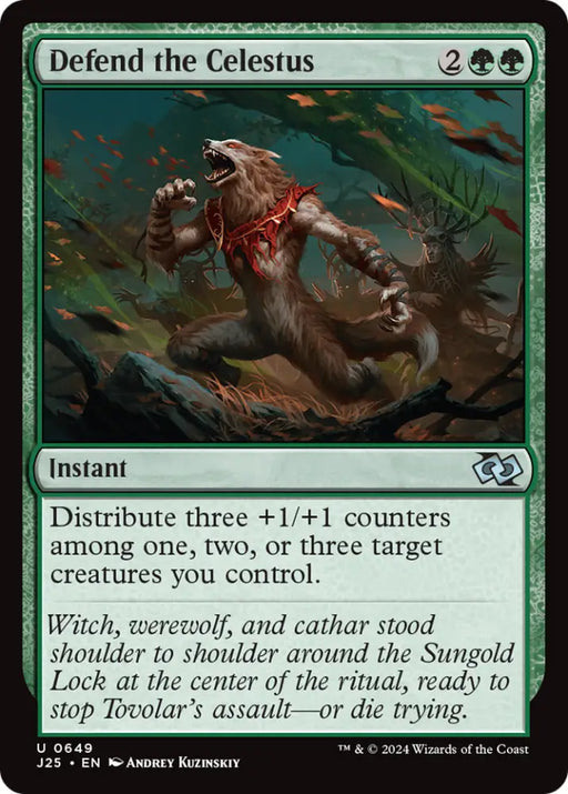 Defend the Celestus [Foundations Jumpstart] - MTG Single