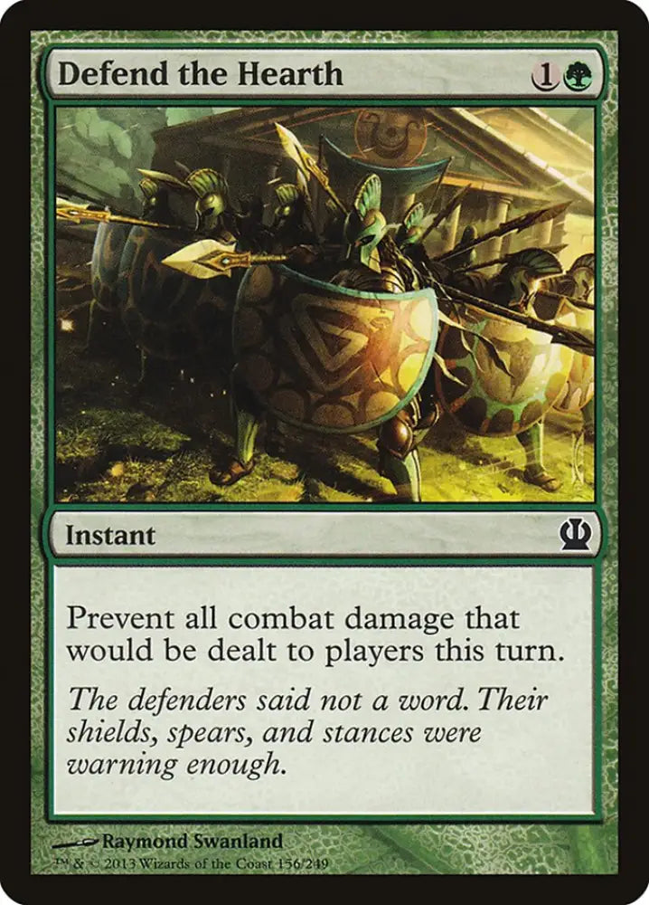 Defend the Hearth [Theros] - MTG Single