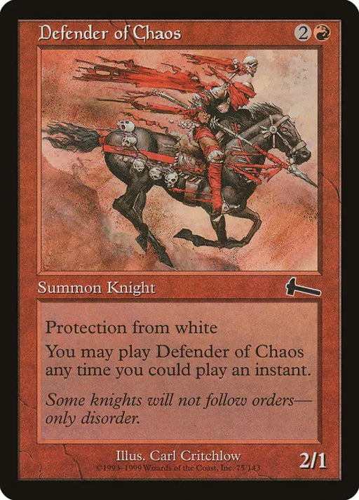 Defender of Chaos [Urza’s Legacy] - MTG Single