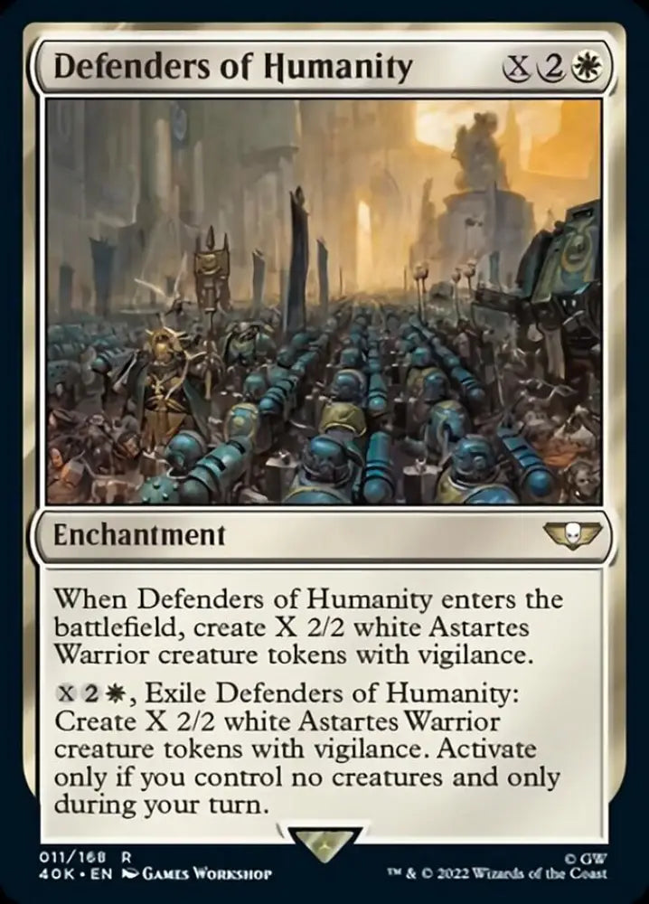 Defenders of Humanity [Warhammer 40,000] - MTG Single