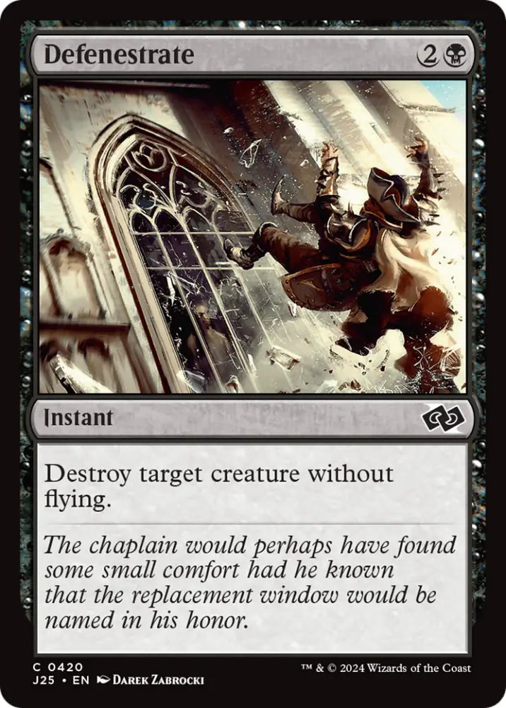 Defenestrate [Foundations Jumpstart] - MTG Single