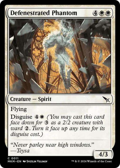 Defenestrated Phantom [Murders at Karlov Manor] - MTG Single