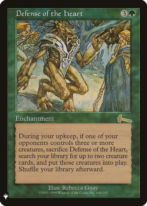 Defense of the Heart [Mystery Booster] - MTG Single