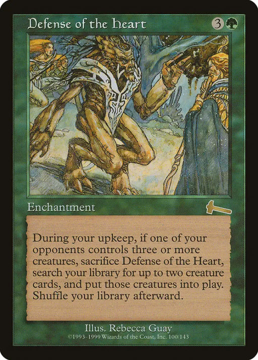 Defense of the Heart [Urza’s Legacy] - MTG Single