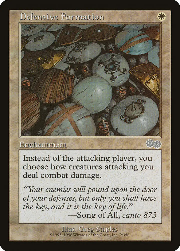 Defensive Formation [Urza’s Saga] - MTG Single