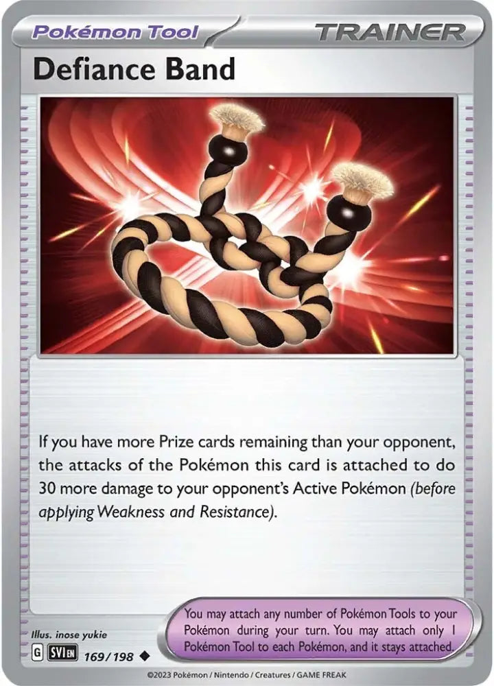 Defiance Band (169/198) [Scarlet & Violet: Base Set] - Pokemon Single