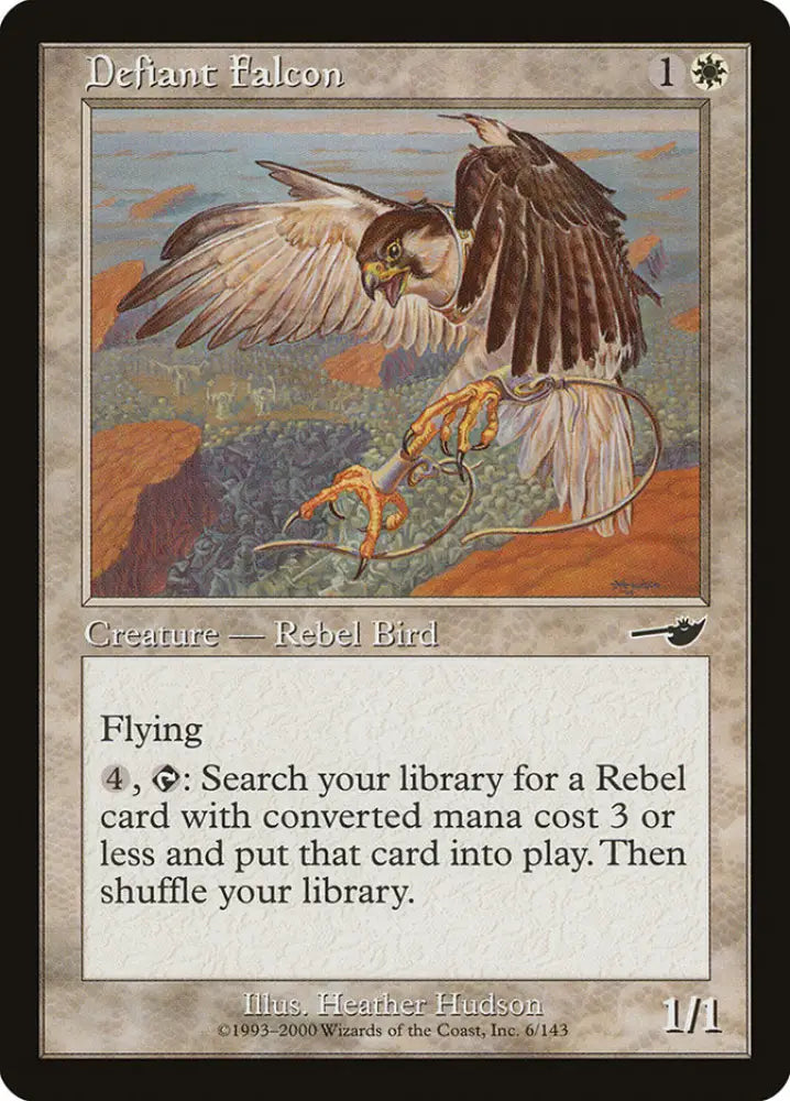 Defiant Falcon [Nemesis] - MTG Single