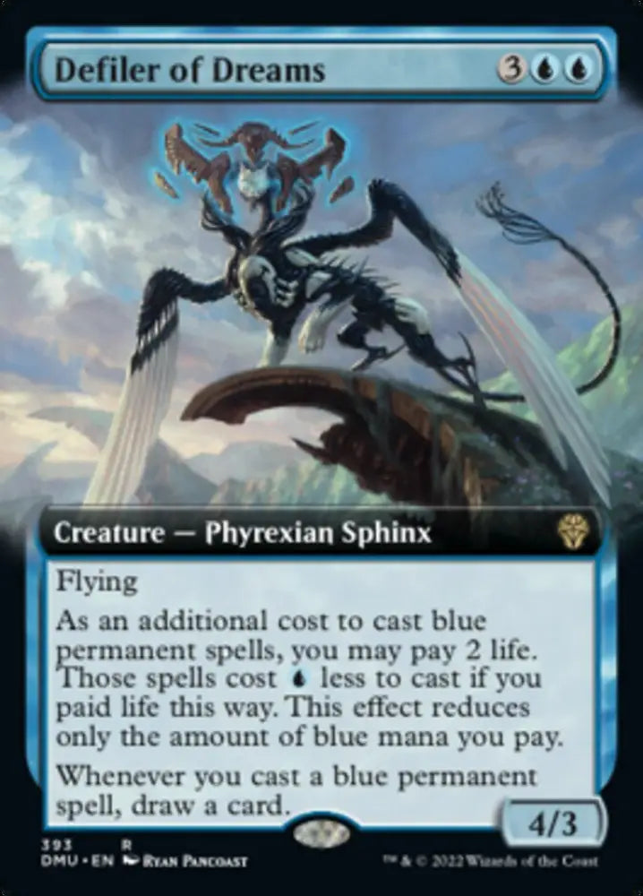 Defiler of Dreams (Extended Art) [Dominaria United] - MTG Single